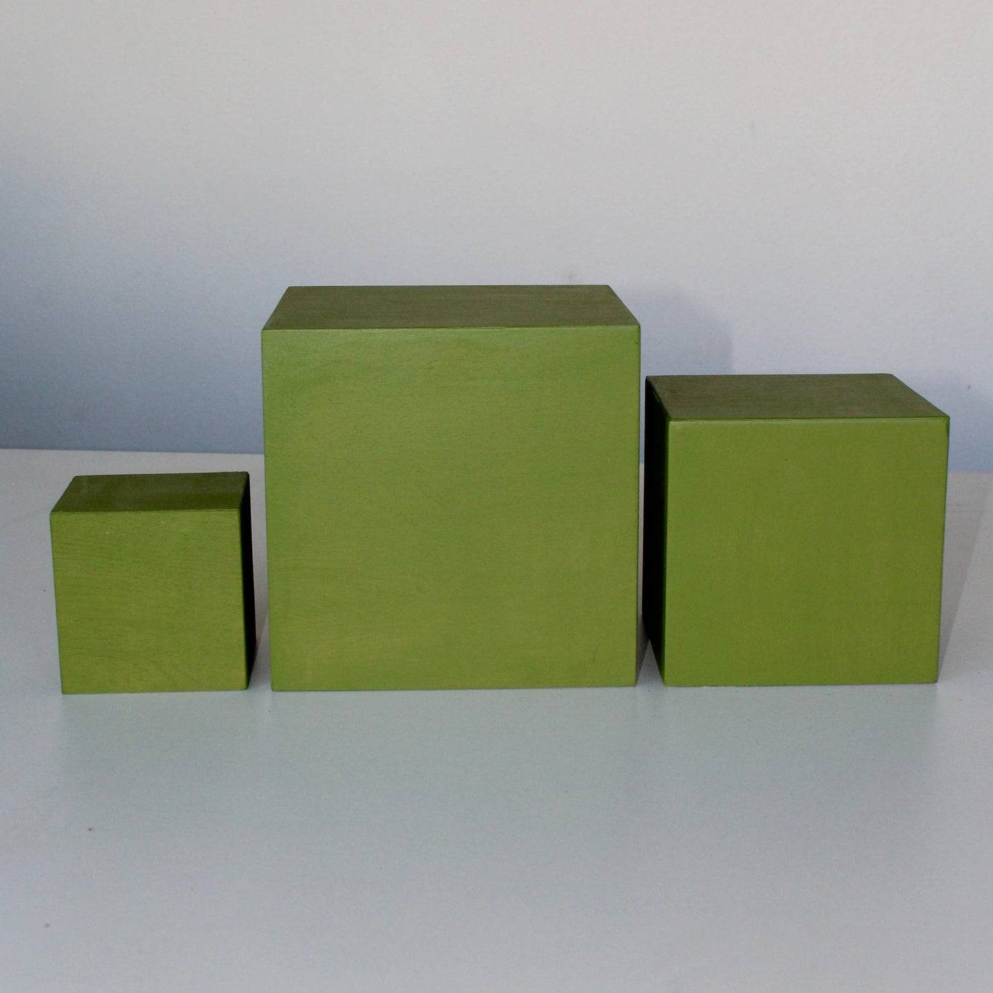 Nesting Picaso cube Plant Stand or Display Riser - set of 3